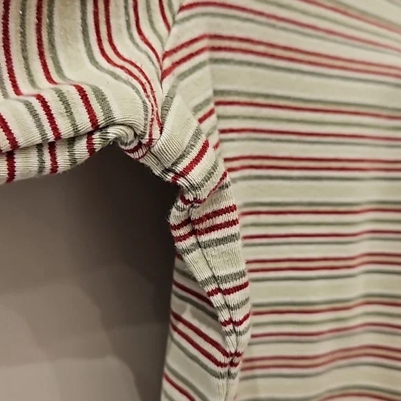 NORTHERN REFLECTIONS Top L/S Stripped Scoop Neck Women's XL - Picture 4 of 11